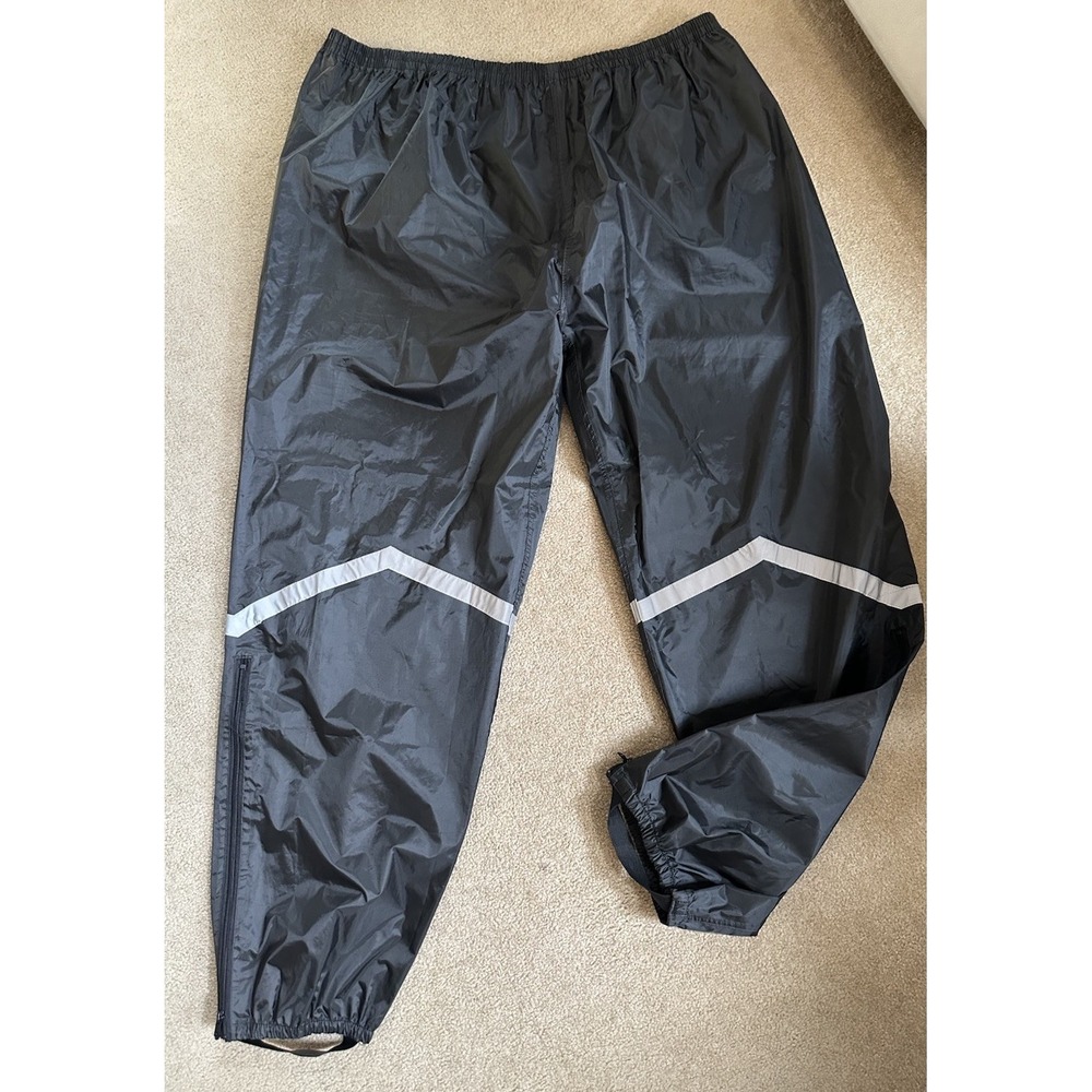 Nelson-Rigg Stormrider Rain Suit pants Black 4XL motorcycle biker  42-58" Waist